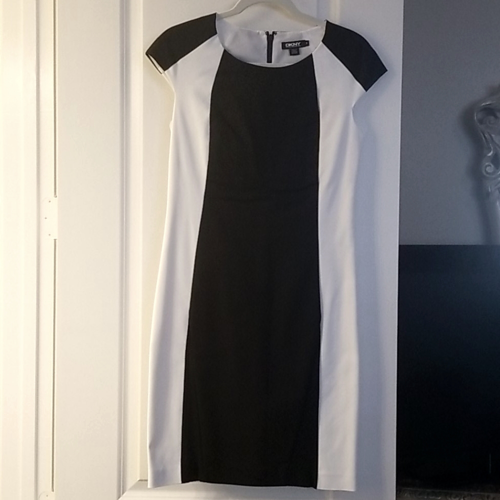 DKNY Color Block Dress